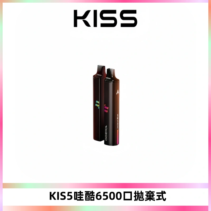 KIS5WAGOO哇酷6500口拋棄式 | 自由混搭雙口味 | 雙芯組合