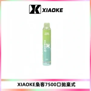 XIAOKE梟客7500Puffs跑馬燈拋棄式電子煙 可發光一次性